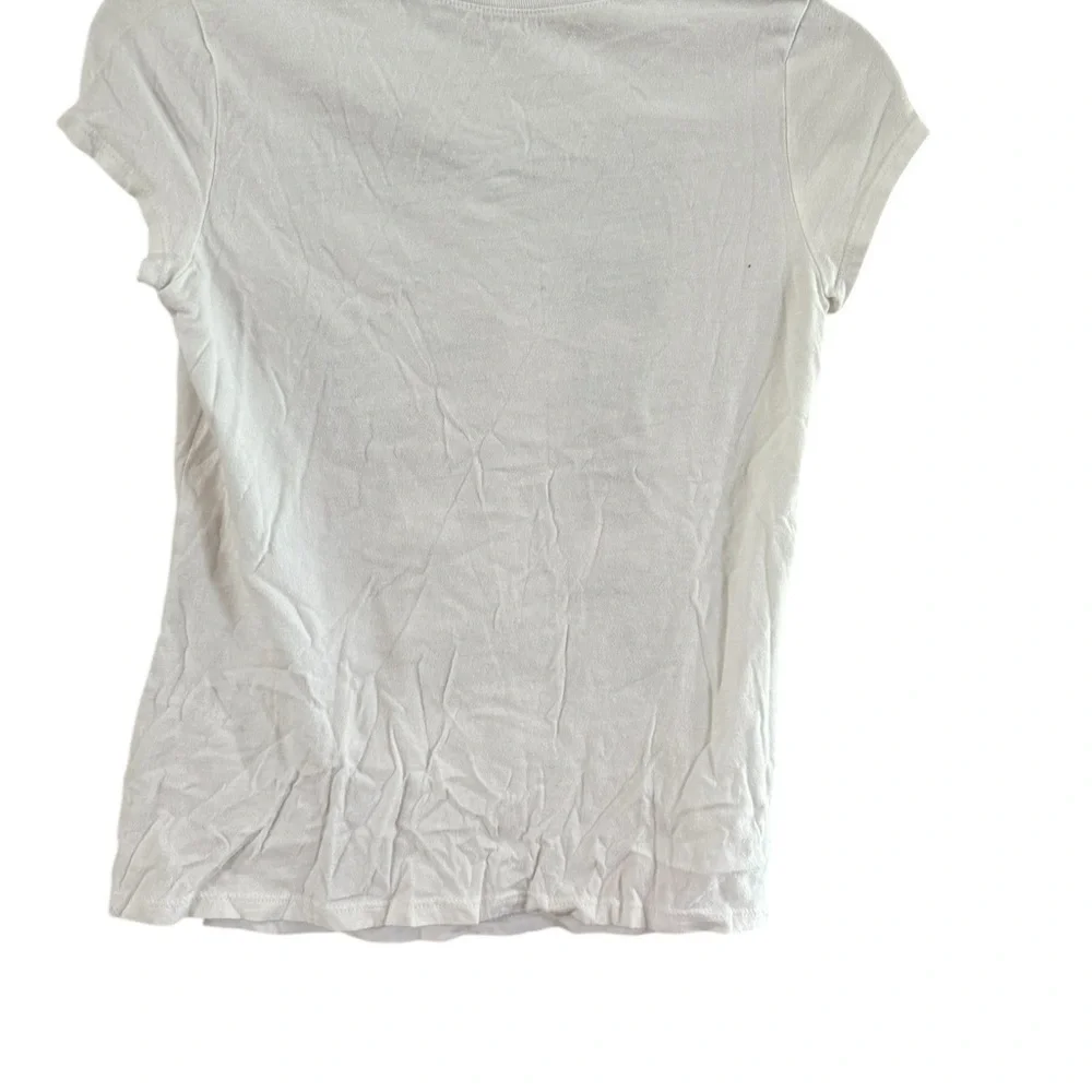 Justice White and Black Short Sleeve Tees